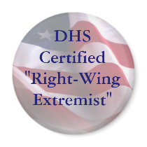 DHSCertified"Right-WingExtremist" Fridge Magnet