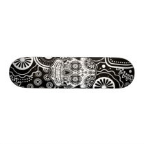 Dia De Los Muertes Sugar Skull Skate Board Deck