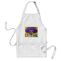 DIA DE LOS MUERTOS CATRINA APRON