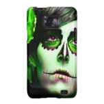 Dia de los Muertos face # 2 Galaxy SII Cases