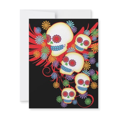 Dia de los Muertos Invite by TheSkullster
