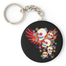 Dia de los Muertos Key Chain