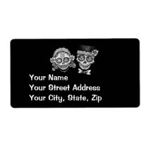 Dia de los Muertos Large Address Labels