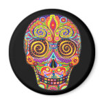Dia de los Muertos Refrigerator Magnet