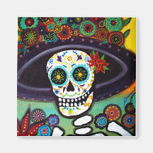 DIA DE LOS MUERTOS MAGNETS