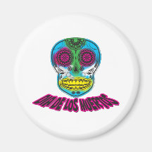 Dia De Los Muertos Magnets