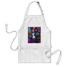 Dia de los Muertos  Nurse Aprons