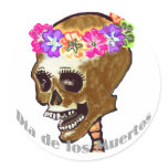 Dia de Los Muertos or Halloween Stickers