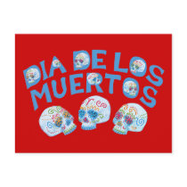 Dia de los Muertos Postcards
