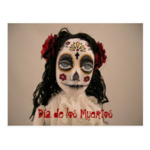 Día de los Muertos Postcard
