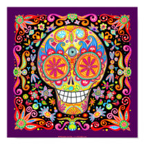 Dia de los Muertos Print or Poster posters