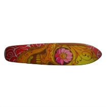 dia de los muertos skate board