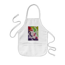Dia De Los Muertos Skeleton Kids Apron