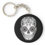Dia de los Muertos That Girl Skull Key Chains