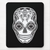 Dia de los Muertos That Girl Skull Mousepad