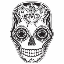 Dia de los Muertos That Girl Skull Acrylic Cut Outs