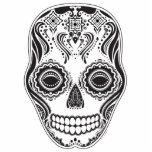 Dia de los Muertos That Girl Skull photo sculptures