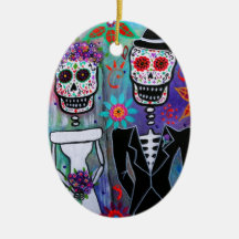 DIA DE LOS MUERTOS WEDDING ORNEMENTS