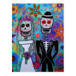 DIA DE LOS MUERTOS WEDDING POSTCARDS