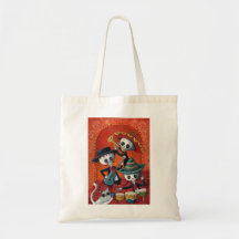 Dia de Muertos Musical Skeleton Band Bag