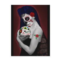 Dia los de Muertos Postcard