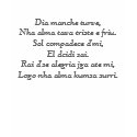 Dia manche turve, Nha alma tava triste e friu.S... t-shirts