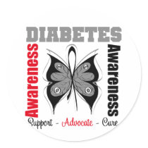 Diabetes Awareness Butterfly
