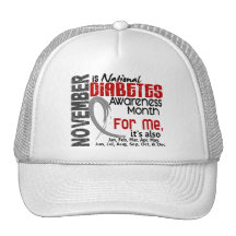 Diabetes Awareness Month Every Month For ME Mesh Hat