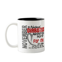 Diabetes Awareness Month Every Month For ME Coffee Mug