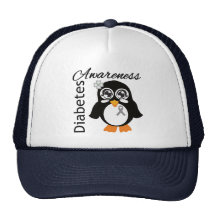 Diabetes Awareness Penguin Hat