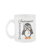 Diabetes Awareness Penguin Mug