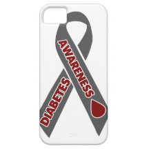 Diabetes Awareness Ribbon iPhone 5 Cover