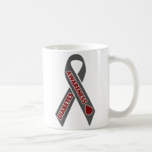 Diabetes Awareness Ribbon Mug