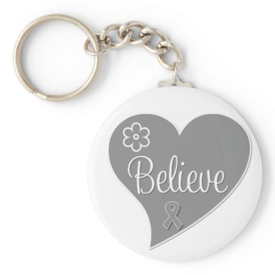 Diabetes Believe Grey Heart by giftsforawareness