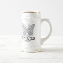Diabetes Butterfly Mug