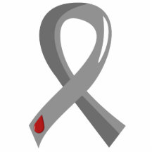 Diabetes Grey Ribbon 3 Photo Sculpture