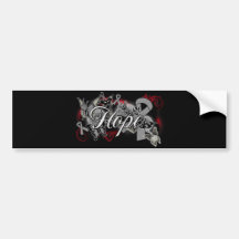 Diabetes Hope Garden Ribbon Bumper Stickers
