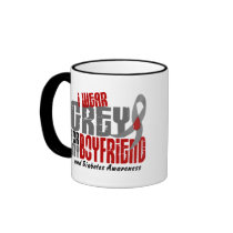Diabetes I WEAR GREY FOR MY BOYFRIEND 6.2 Mugs