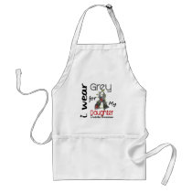 Diabetes I Wear Grey For My Daughter 43 Aprons