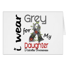 Diabetes I Wear Grey For My Daughter 43