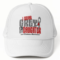 Diabetes I WEAR GREY FOR MY DAUGHTER 6.2