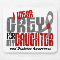 Diabetes I WEAR GREY FOR MY DAUGHTER 6.2