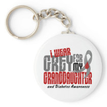 Diabetes I WEAR GREY FOR MY GRANDDAUGHTER 6.2