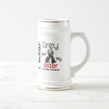 Diabetes I Wear Grey For My Sister 43 Coffee Mug