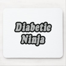 Diabetic Ninja Mousepads