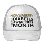 Diabetics November Diabetes Awareness Month Trucker Hat
