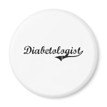 Diabetologist Professional Job Fridge Magnet