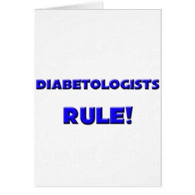Diabetologists Rule! Cards by professions