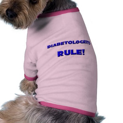 Diabetologists Rule! Pet Shirt by professions