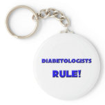 Diabetologists Rule! keychains